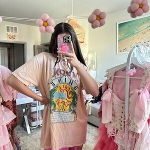 Moon shine oversized tee - urban outfitters